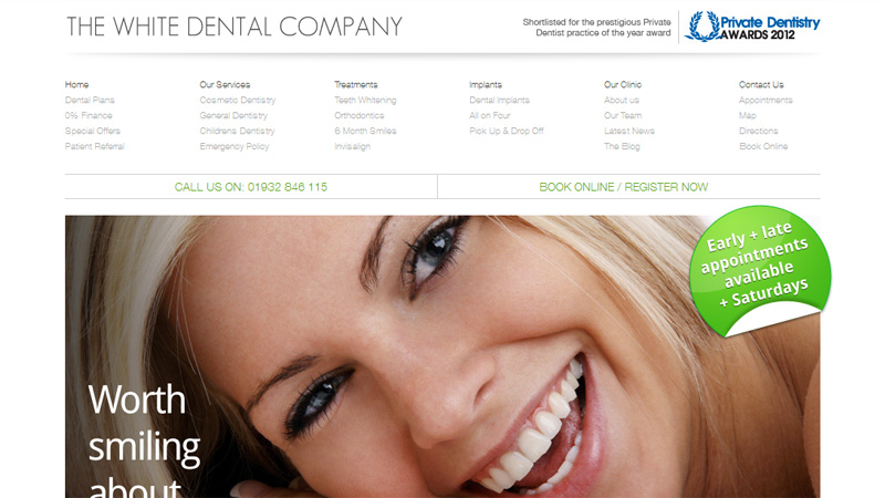 the white dental company